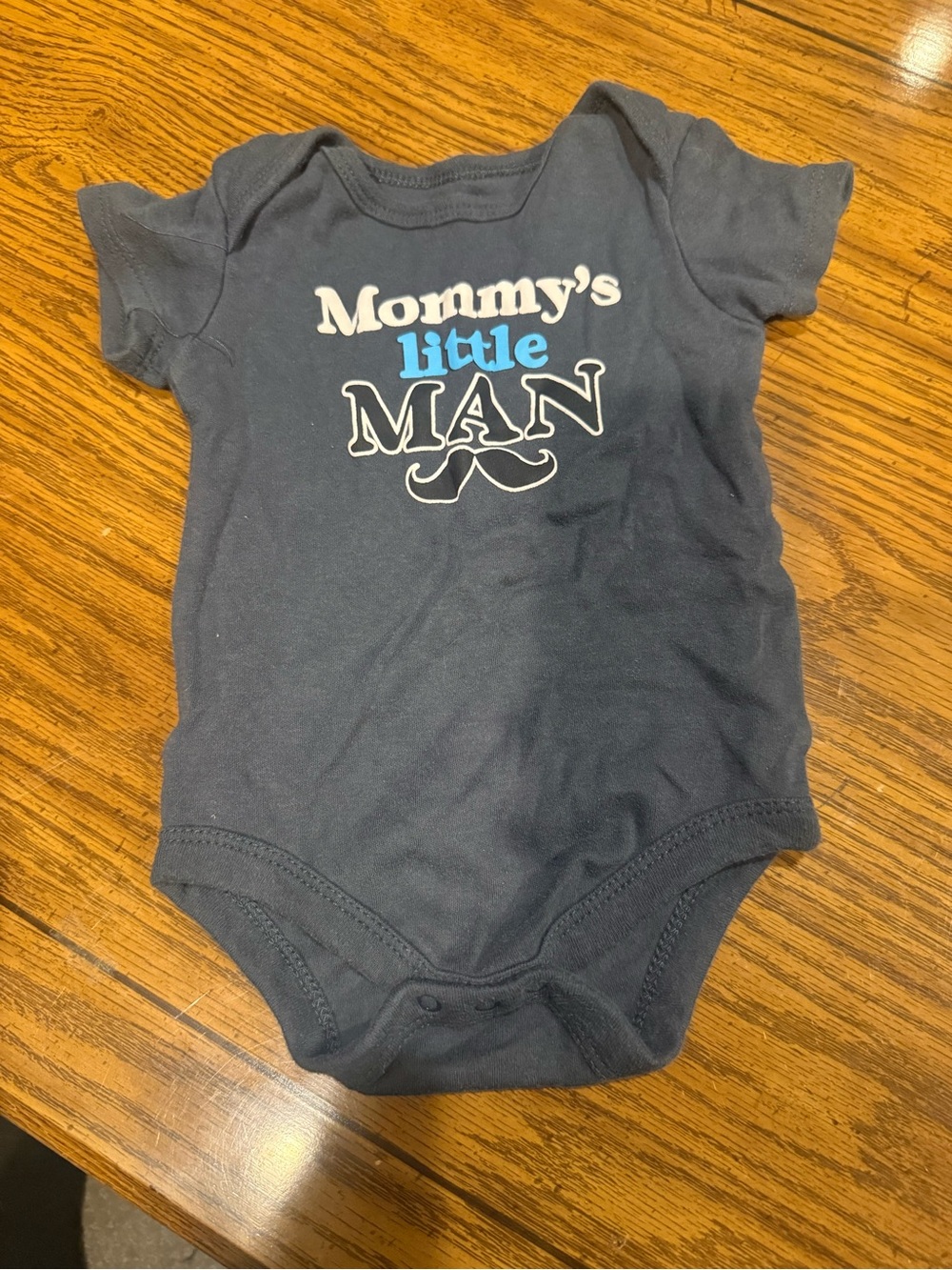 6 for $10 Mommy's Little Man Baby One-Piece Bodysuit
